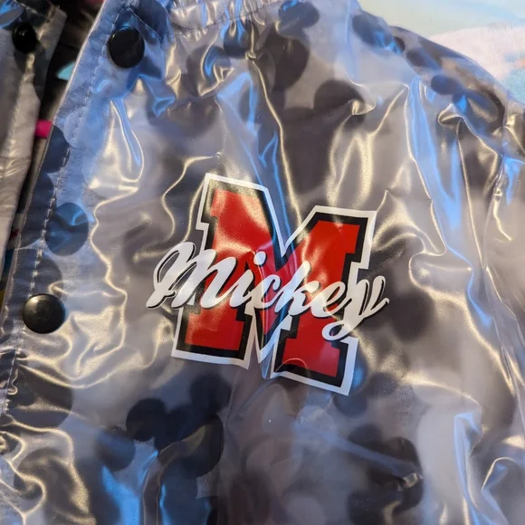 Disney Mickey Mouse Vinyl Rainjacket NWT - Picture 2 of 9